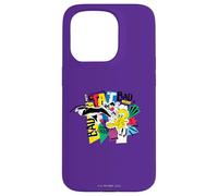 Custodia per iPhone 15 Pro Looney Tunes Tweety Slyvester Chase is On
