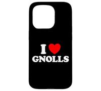 Custodia per iPhone 15 Pro Love Gnoll, divertente e carino mostro fantasy, fan dei giochi di ruolo