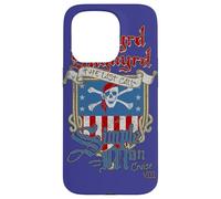 Custodia per iPhone 15 Pro Lynyrd Skynyrd Simple Man Cruise Bandiera USA Pirata Classic Rock