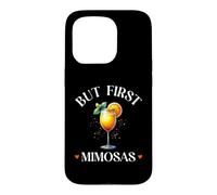 Custodia per iPhone 15 Pro Ma le prime mimose divertenti Mimosa Brunch Donne