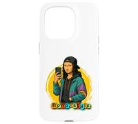 Custodia per iPhone 15 Pro maglia mona lisa style design