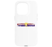 Custodia per iPhone 15 Pro Maglietta genoa gente di mare, cuori rossoblu zena grifone