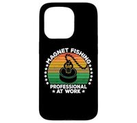 Custodia per iPhone 15 Pro Magnet Fishing Treasure Hunters Dirt Fisher Metal Detecting