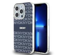 DKNY DKHMP15LHRHSEB COVER per Apple iPhone 15 Pro, Blu