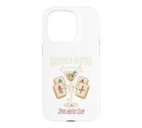 Custodia per iPhone 15 Pro Mahjong & Martinis Serata tra Amiche Stile Retrò