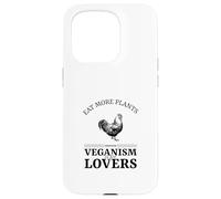 Custodia per iPhone 15 Pro Mangia più piante Il veganismo erbivoro è per gli amanti (divertente)