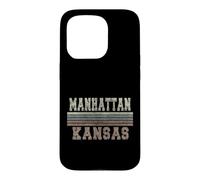 Custodia per iPhone 15 Pro Manhattan retrò Kansas