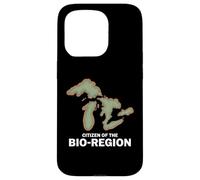 Custodia per iPhone 15 Pro Mappa - Cittadino dei laghi della Bio-Regione