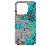 Custodia per iPhone 15 Pro Marvel Avengers Black Widow e Iron Man fumetti
