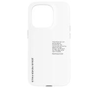 Custodia per iPhone 15 Pro Matteo 6, 34, Non preoccuparti per domani, JNF, Christian