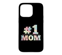 Custodia per iPhone 15 Pro Max #1 Mamma Numero Uno Madre Donne Grafiche Distressed