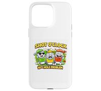 Custodia per iPhone 15 Pro Max 19 ° problema buche, Fairway a Bar Golf Cart Beer Crew Indietro 9