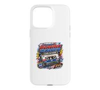Custodia per iPhone 15 Pro Max 1982 Memorie sonore Rewind Power Classic Tape Edition