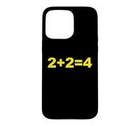 Custodia per iPhone 15 Pro Max 2 Più 2 Uguale 4