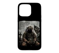 Custodia per iPhone 15 Pro Max 2 Timothy 2:3 Endure Hardness as a Good Soldier of Christ