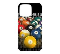 Custodia per iPhone 15 Pro Max 8-BALL POOL TEAM Cool Design Leghe e Tornei