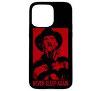 Custodia per iPhone 15 Pro Max A Nightmare on Elm Street Freddy Never Sleep
