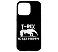 Custodia per iPhone 15 Pro Max A T-Rex non piacciono le flessioni - Allenamento divertente