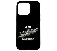 Custodia per iPhone 15 Pro Max A10 Warthog Close Air Support Jet Aerei militari