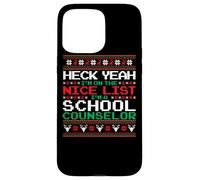 Custodia per iPhone 15 Pro Max Abbigliamento da consulente scolastico - Design divertente per consulenti