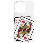 Custodia per iPhone 15 Pro Max Ace & Queen of Diamonds 21st Birthday Twenty One Years Old
