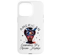Custodia per iPhone 15 Pro Max African American Celebrating My African Heritage Sunglasses
