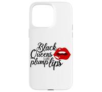Custodia per iPhone 15 Pro Max African American Mother's Day Black Mom Queens Plump Lips