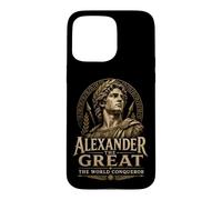 Custodia per iPhone 15 Pro Max Alessandro Magno Il Conquistatore del Mondo