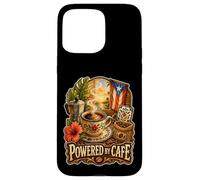 Custodia per iPhone 15 Pro Max Alimentato da Cafe Portoricano Boricua Pride