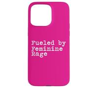 Custodia per iPhone 15 Pro Max Alimentato dalla rabbia femminile