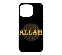 Custodia per iPhone 15 Pro Max Allah Arte araba Mandala Islamica per musulmani