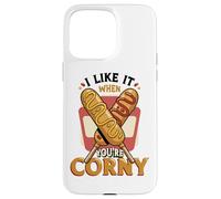 Custodia per iPhone 15 Pro Max Amante dei cani di mais Mi piace quando sei banale