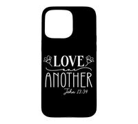 Custodia per iPhone 15 Pro Max Amatevi gli uni gli altri - Giovanni 13:34 Design Ispiratore