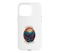 Custodia per iPhone 15 Pro Max America Grand Canyon Retro - Avventura nostalgica