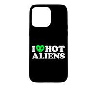 Custodia per iPhone 15 Pro Max Amo Hot Aliens Divertente Extraterrestre SciFi ET Spazio UFO