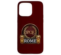 Custodia per iPhone 15 Pro Max Antica Roma SPQR Simbolo Storia Romana