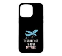 Custodia per iPhone 15 Pro Max Anxiety Is My Co-Pilot Meme divertente per la terapia di viaggio in aereo