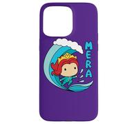 Custodia per iPhone 15 Pro Max Aquaman Movie Chibi Mera and Mermaid Wave