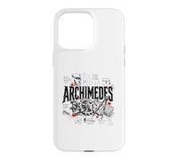 Custodia per iPhone 15 Pro Max Archimede Matematica Fisica Ingegnere Geometria greca