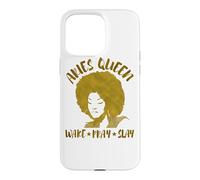Custodia per iPhone 15 Pro Max Aries Queen Wake Pray Slay Regalo Zodiacale per le Donne