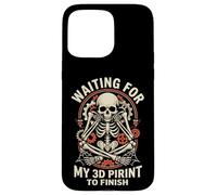 Custodia per iPhone 15 Pro Max Aspettando che la mia stampa 3D finisca Funny Maker Design