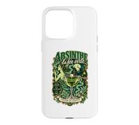 Custodia per iPhone 15 Pro Max Assenzio La Fée Verte - Cocktail Fata Verde