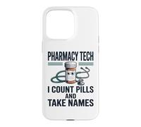 Custodia per iPhone 15 Pro Max Assistente farmacista CPhT Squadra tecnica della farmacia divertente