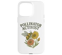 Custodia per iPhone 15 Pro Max Attivista impollinatore Bee Flower Salva il giardino delle api