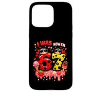 Custodia per iPhone 15 Pro Max Avevo 6 anni ora sono 7 Ladybug Lover Ice Cream 67 Meme Birthday