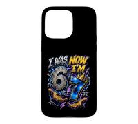 Custodia per iPhone 15 Pro Max Avevo 6 anni ora sono 7 Six Seven Fantastico 7° compleanno