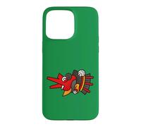 Custodia per iPhone 15 Pro Max Aztec Wind God Ehecatl Maschera Mesoamericana Graphic Boys