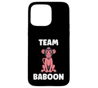 Custodia per iPhone 15 Pro Max Baboons Animals Funny Little Baby Monkey team Baboon