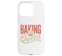 Custodia per iPhone 15 Pro Max Baking Queen Crowned Chef Cute Baking Lover
