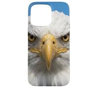 Custodia per iPhone 15 Pro Max Bald Eagle Close Up Ritratto Sharp Wildlife Face